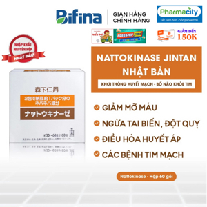 Chống đột quỵ tai biến Nattokinase Jintan Nhật Bản