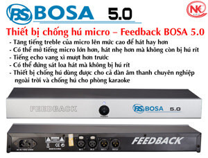 Chống hú Micro Feedback Bosa 5.0