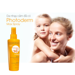 Chống Nắng Dạng Xịt Bioderma Photoderm Max Spray SPF 50+ - 200ml