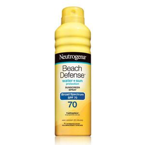 Chống nắng dạng xịt dành cho đi biển/ hồ bơi Neutrogena beach defense water+sun SPF70