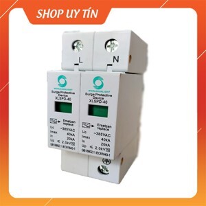 Chống sét AC 2P 20-40KA 275VAC SPD FEEO dùng cho hệ thống điện mặt trời