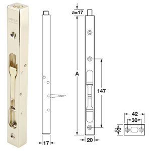 Chốt Âm 600mm Hafele 911.62.689