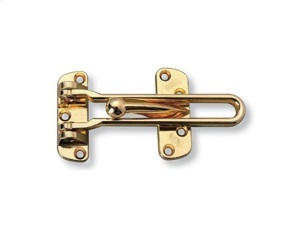 Chốt cửa an toàn 127mm màu đồng bóng Yale V18LUS3