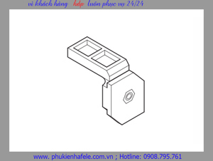 Chốt gài Hafele 403.50.997