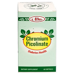 Chromium Picolinate UBB, giúp điều hoà lượng đường glucose trong máu