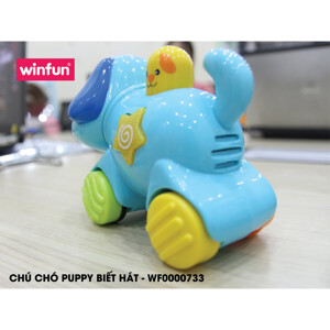 Chú chó Puppy biết đi, có đèn nhạc vui nhộn Winfun WF000733