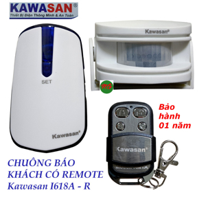 Chuông báo khách không dây có remote Kawa KW-i618A-R