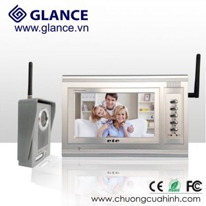 Chuông cửa hình không dây ETE T709CW