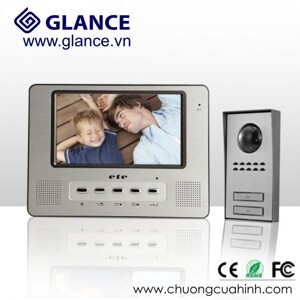 Chuông cửa hình màu có dây ETE T-708C