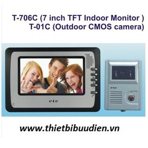 Chuông cửa hình Video Door Phone ETE T-706C