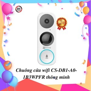 Chuông cửa wifi Ezviz CS-DB1-A0-1B3WPFR - 3MP