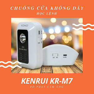 Chuông không dây học lệnh thông minh Kenrui KR-M7