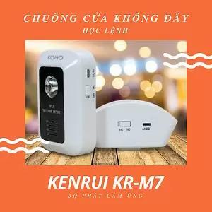 Chuông không dây học lệnh thông minh Kenrui KR-M7