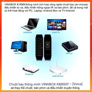 Chuột bay Vinabox KM950V (có Mic)