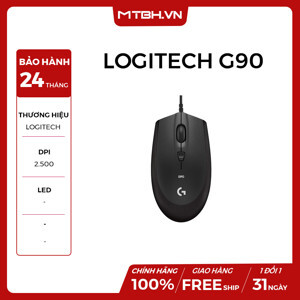 Chuột máy tính Logitech G90 - chuột game có dây