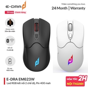 Chuột không dây E-Dra EM623W RGB