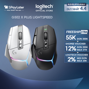 Chuột không dây Logitech G502X Plus