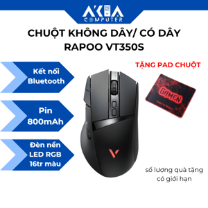 Chuột không dây Rapoo VT350S