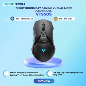 Chuột không dây Rapoo VT950S