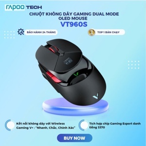 Chuột không dây Rapoo VT960S