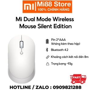 Chuột không dây Xiaomi Silent Edition WXSMSBMW02