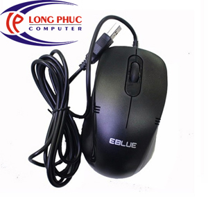 Chuột máy tính có dây Eblue EMS645BK