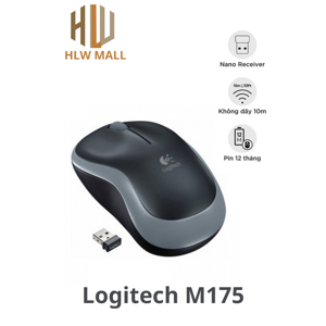 Chuột máy tính không dây Logitech Wireless Optical M175
