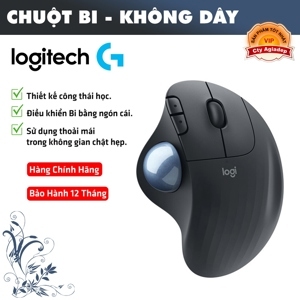 Chuột máy tính Logitech Ergo M575 Wireless Trackball