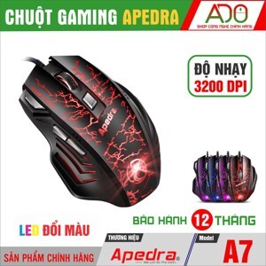 Chuột máy tính - Mouse Apedra A7