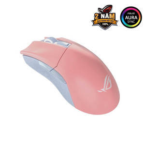 Chuột máy tính - Mouse Asus ROG Gladius II Pink Edition