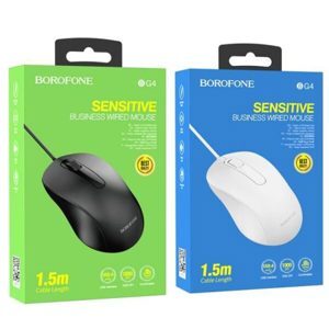 Chuột máy tính - Mouse có dây Borofone BG4