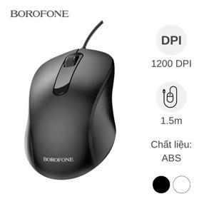 Chuột máy tính - Mouse có dây Borofone BG4