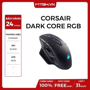 Chuột máy tính - Mouse Corsair Dark Core Wireless RGB