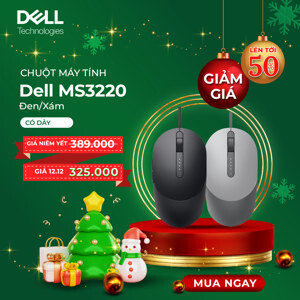 Chuột máy tính - Mouse Dell Laser Wired Mouse MS3220