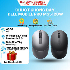Chuột máy tính - Mouse Dell Mobile Pro Wireless MS5120W