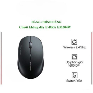 Chuột máy tính - Mouse E-Dra EM604W