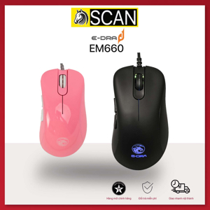 Chuột máy tính - Mouse E-Dra EM660 Lite