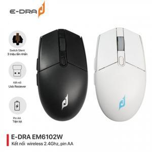 Chuột máy tính - Mouse E-Dra EM6102W