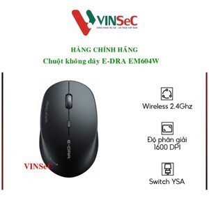 Chuột máy tính - Mouse E-Dra EM604W