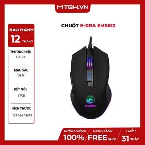 Chuột máy tính - Mouse E-Dra EMS612