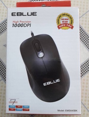 Chuột máy tính - Mouse EBLUE-645BK