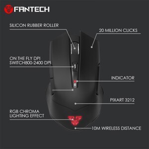 Chuột máy tính - Mouse Fantech WGC1