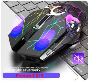 Chuột máy tính - Mouse Free Wolf X13