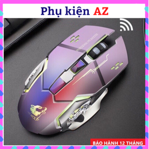 Chuột máy tính - Mouse không dây chuyên game pin sạc Free Wolf X8