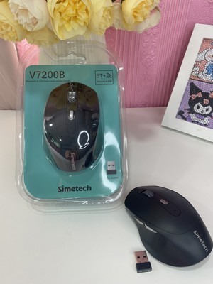 Chuột máy tính - Mouse không dây Simetech V7200B