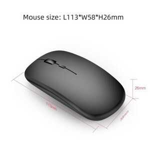 Chuột máy tính - Mouse không dây Bluetooth HXSJ M90