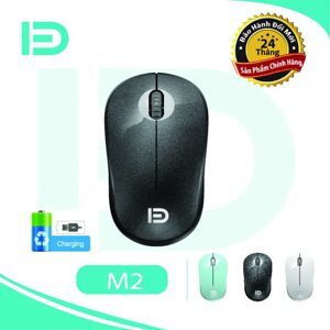 Chuột máy tính - Mouse không dây pin sạc wireless FD M2