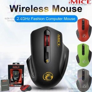 Chuột máy tính - Mouse không dây chuyên Game iMICE E1800