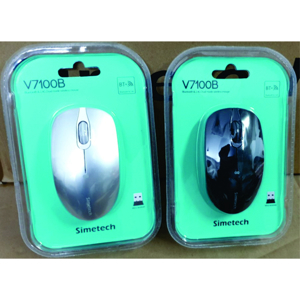 Chuột máy tính - Mouse không dây Simetech V7100B