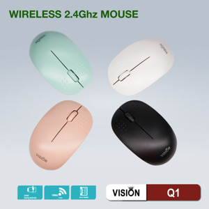 Chuột máy tính - Mouse ko dây Vision Q1